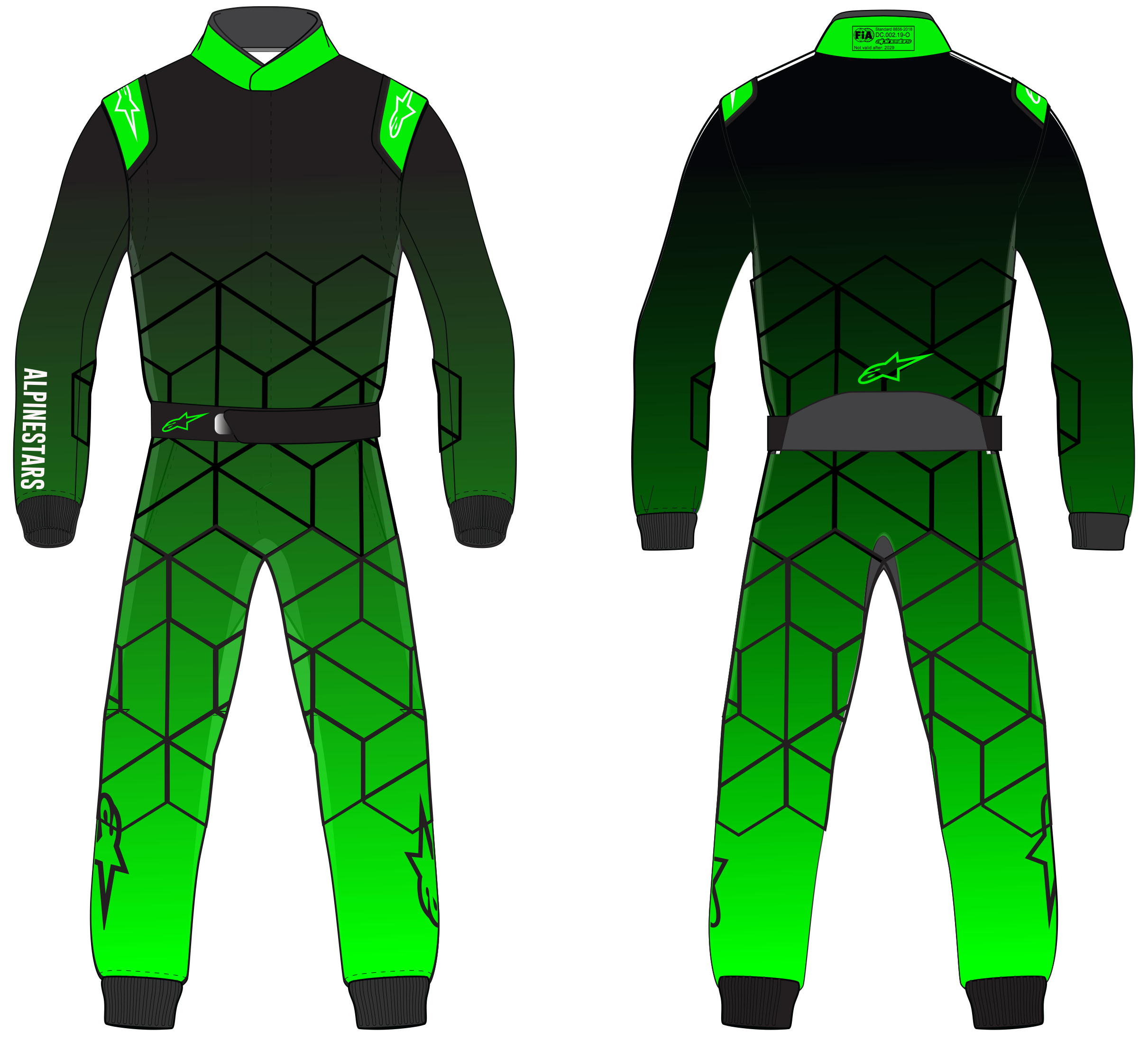 Alpinestars Tech Vision Custom Suit